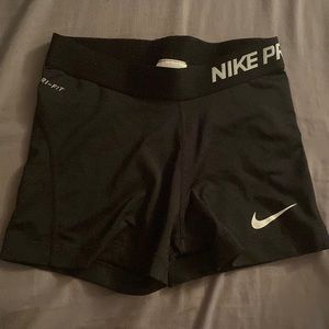 Black Nike Pro Spandex